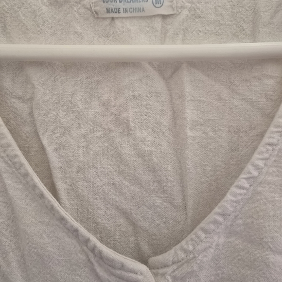 White Sleeveless Peplum Midi Dress - Picture 2 of 5